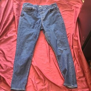 Signature by Levi Strauss Women's Dark Blue Jeggings